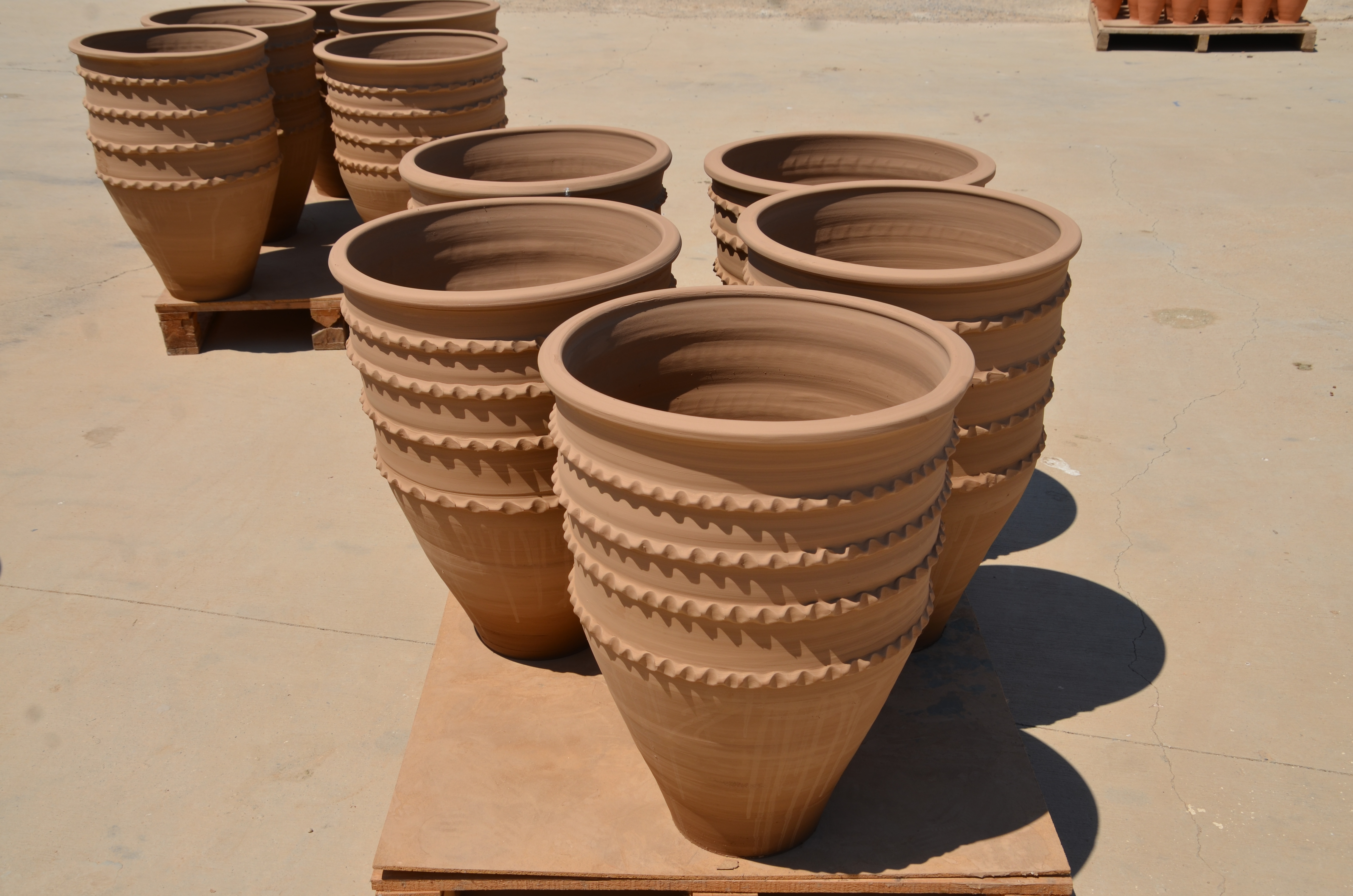 Turkish clay pots